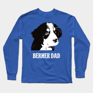 Bernese Mountain Dog Dad Long Sleeve T-Shirt